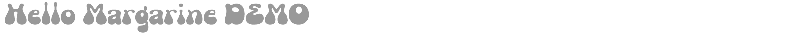 Hello Margarine font preview
